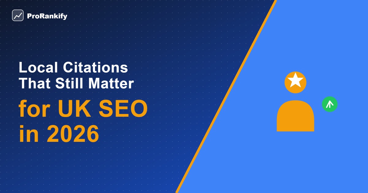 SEO — Local Citations That Still Matter for UK SEO in 2026 — ProRankify